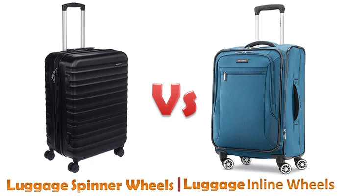 Luggage Spinner Wheels VS. Inline Wheels : 6 Things to Know