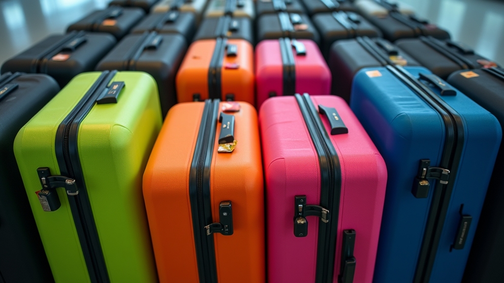Most Visible Luggage Colors for Easy Identification