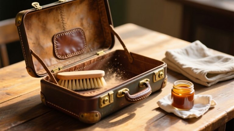 How to Clean Vintage Luggage