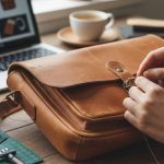 how to repair leather bag