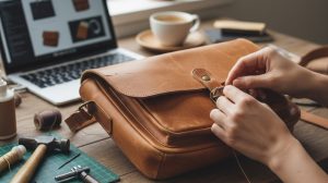 how to repair leather bag