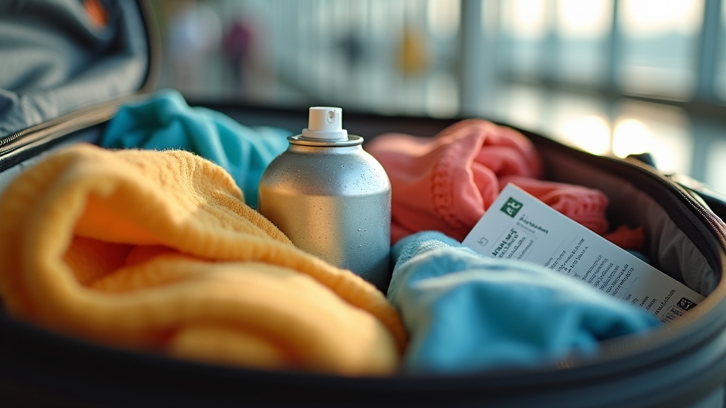 Packing Aerosol Sunscreen in Checked Luggage