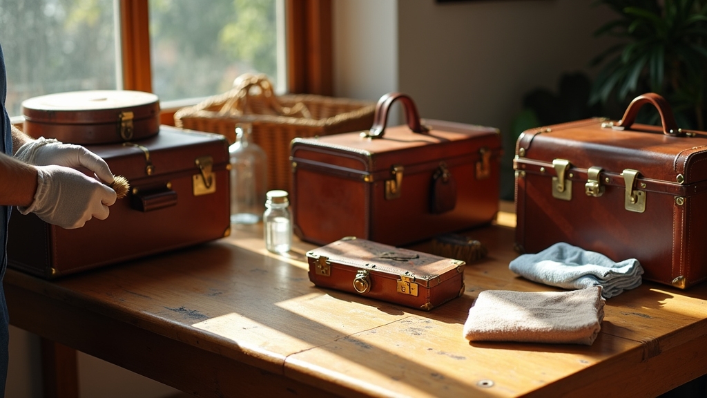 Preparing Your Vintage Luggage for Cleaning