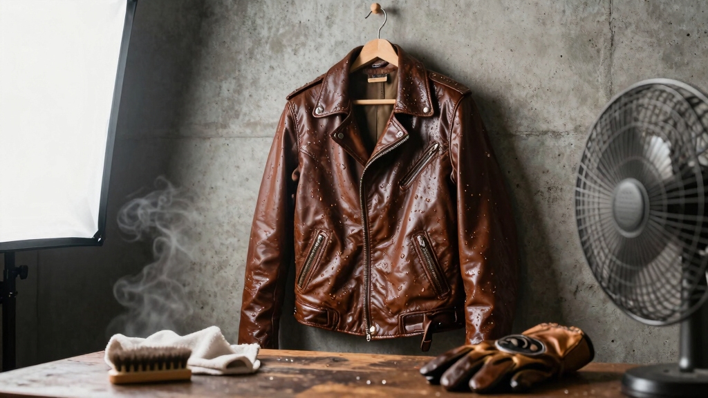 How to Dry Wet Leather