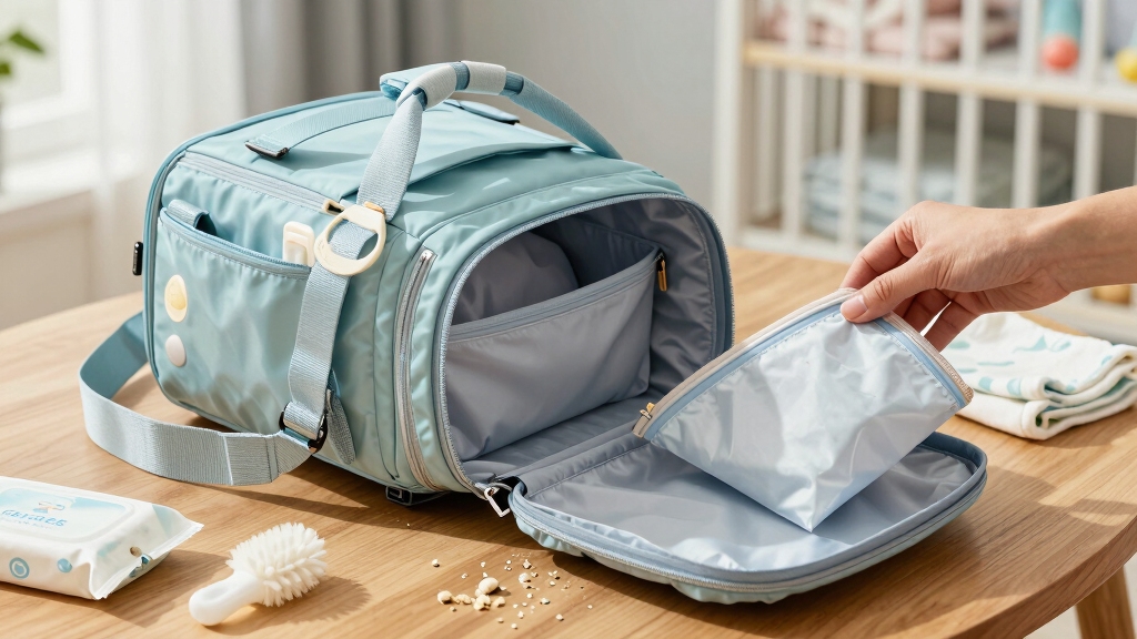 Preparing Your Diaper Bag for Cleaning