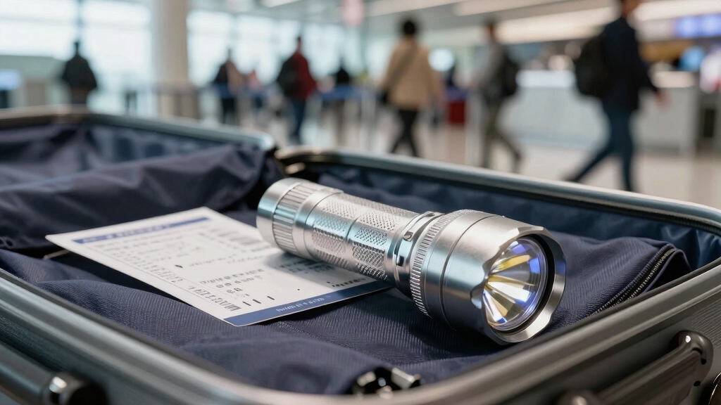 TSA Guidelines for Flashlights in Carry-On and Checked Baggage