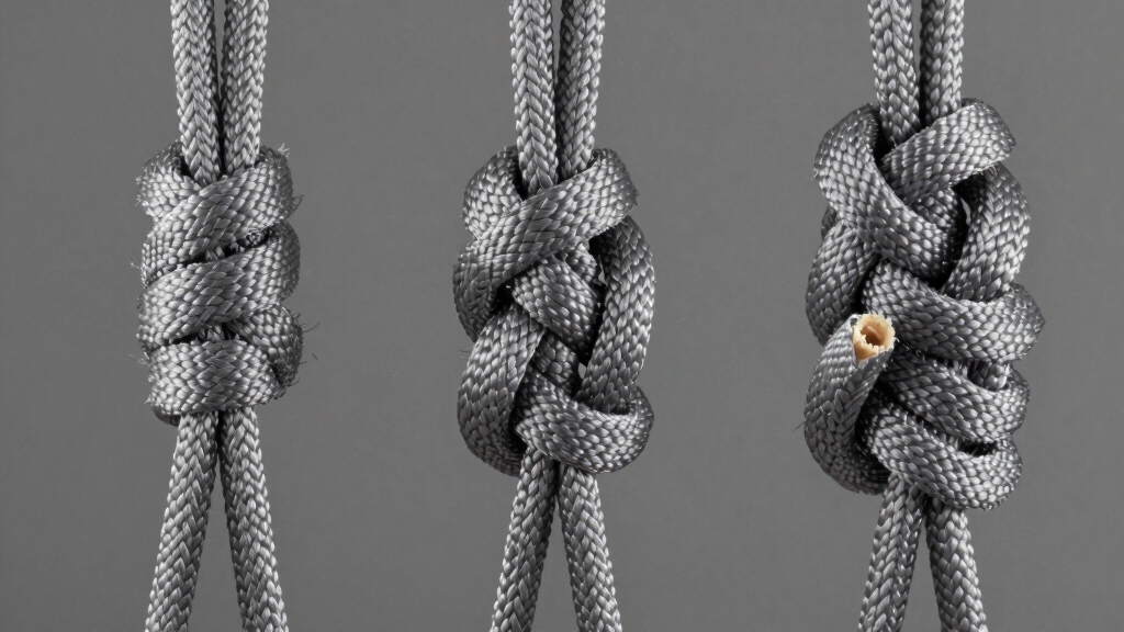 knots and real world weakening