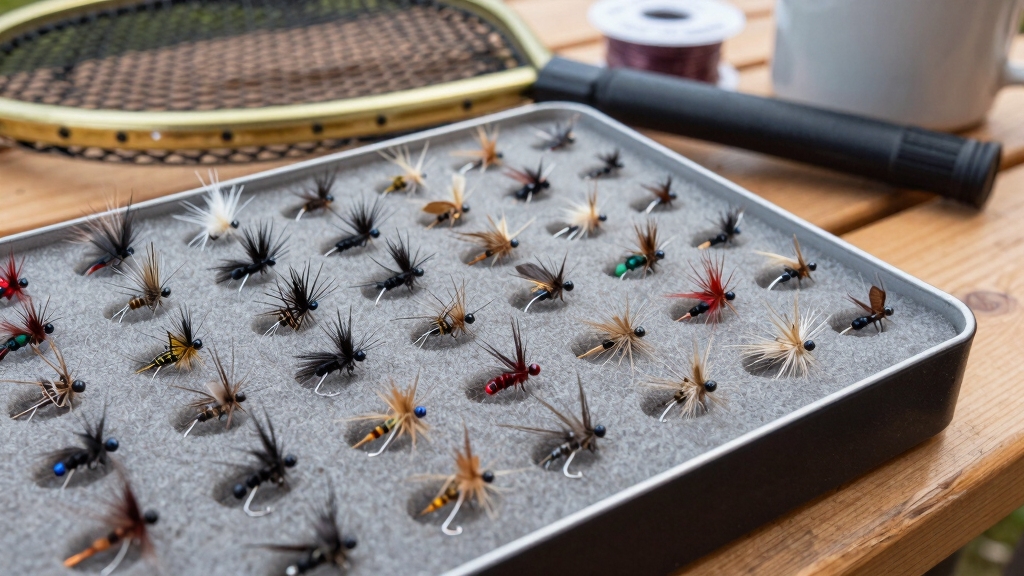 Arranging Flies by Profile and Weight