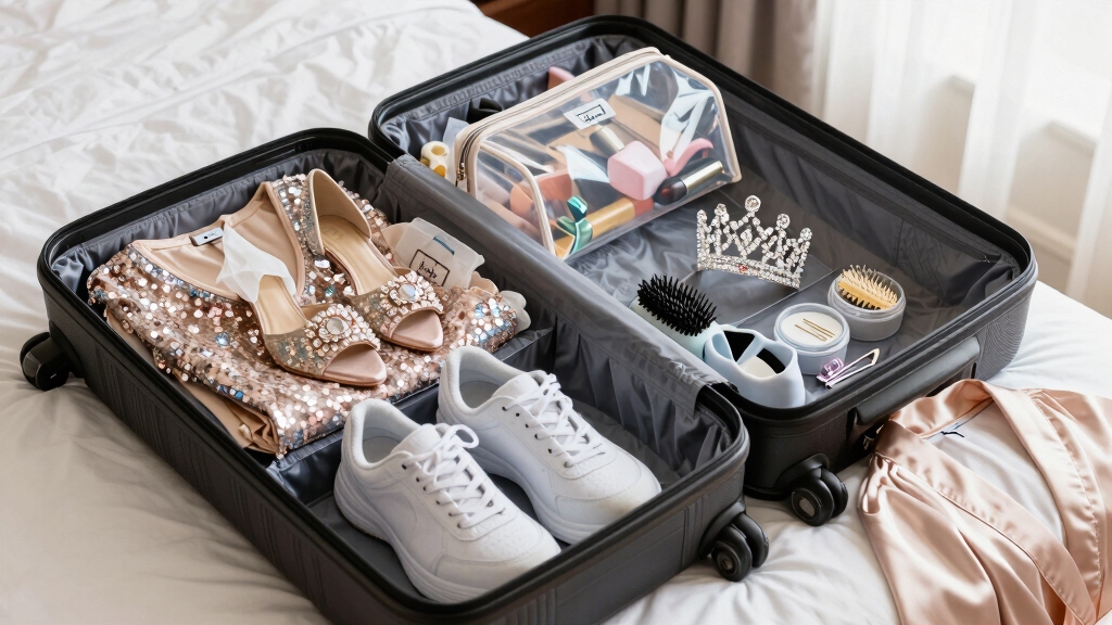 pageant ready organized luggage essentials