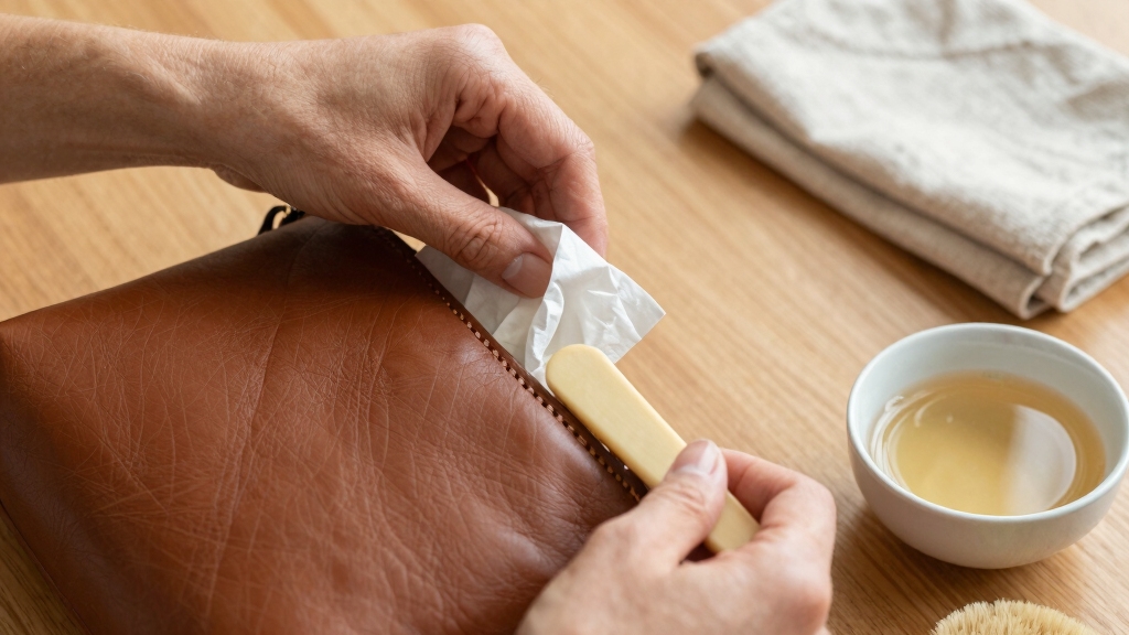 How to Reshape a Leather Purse