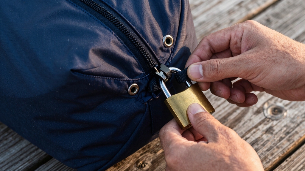 Securing and Locking the Seabag Contents
