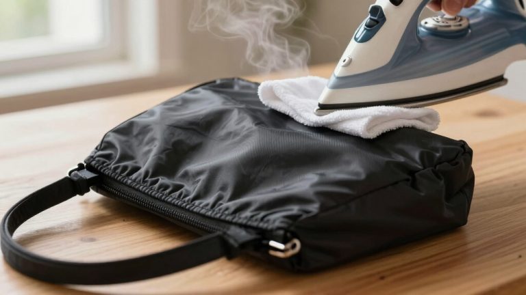 How to Get Creases Out of Nylon Purse