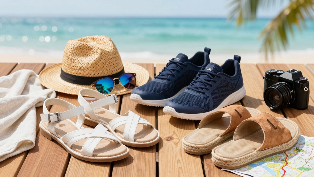 activity specific resort footwear choices