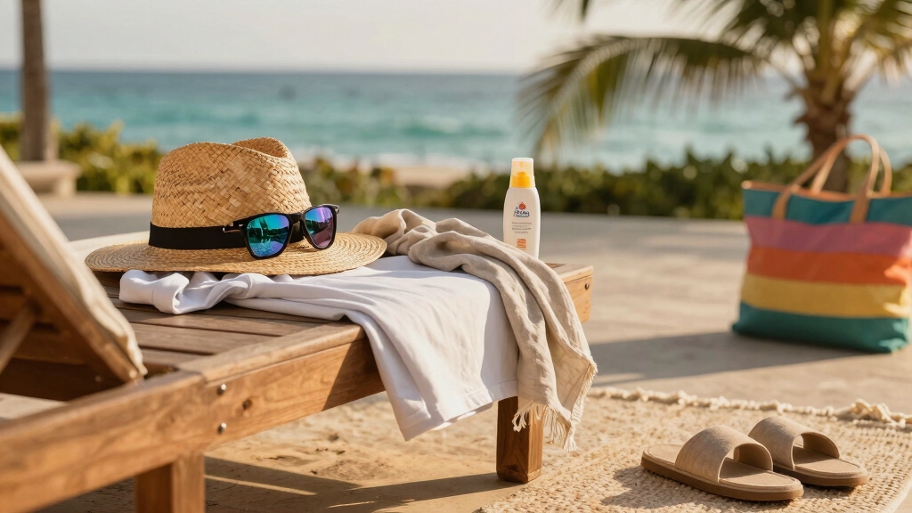 reef safe sunscreen hat sunglasses