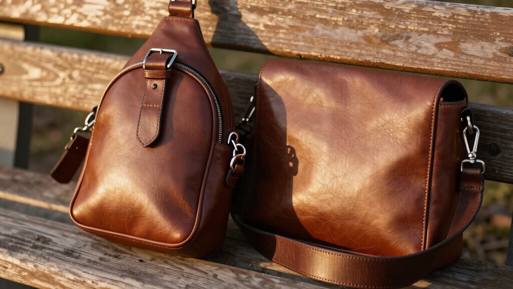 sporty snug versus relaxed crossbody