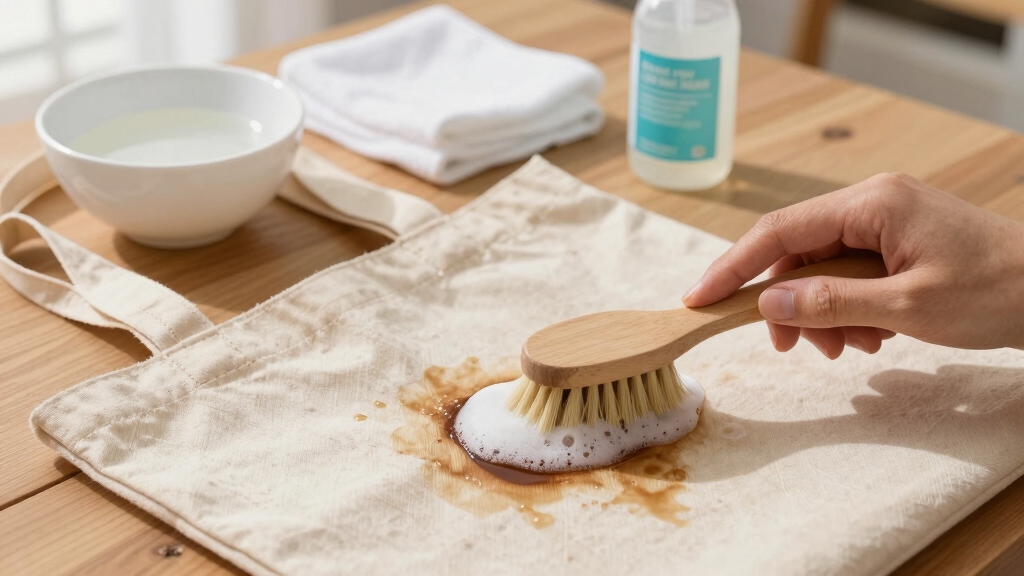 Spot Clean Stains and Odors on Tote Bags