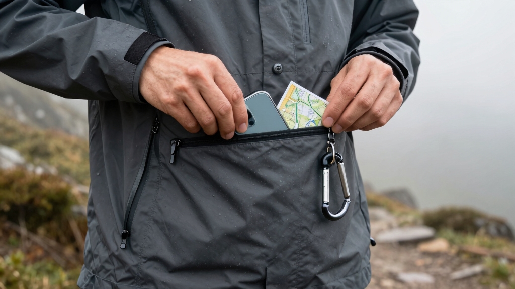 waterproof pockets sleek protection