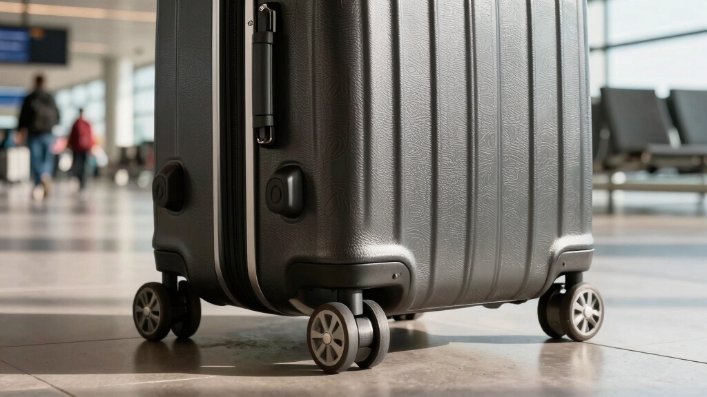 durable travel backpack with wheels