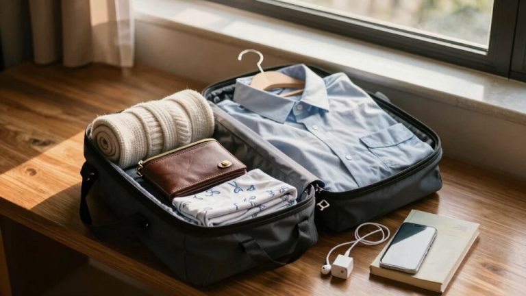 essentials for an overnight stay