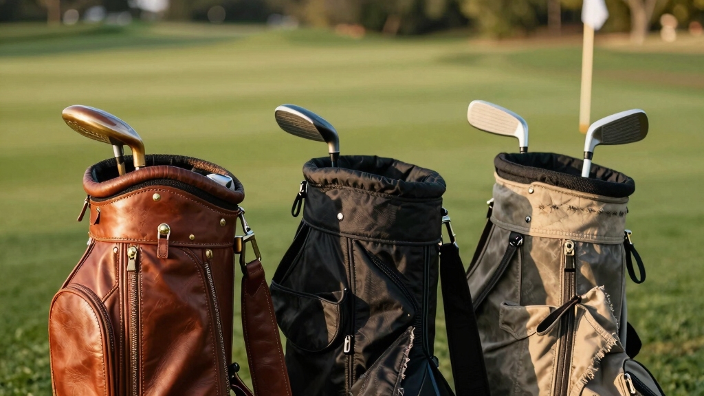 material driven golf bag pricing