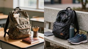 compare book bag vs backpack