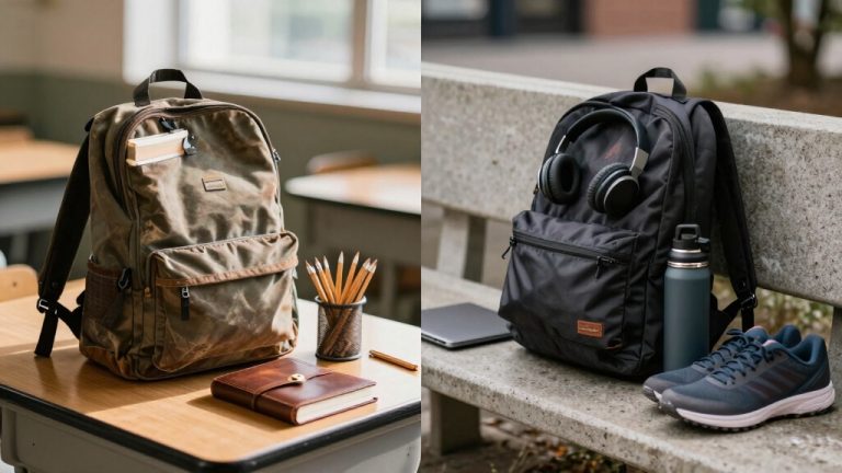 compare book bag vs backpack