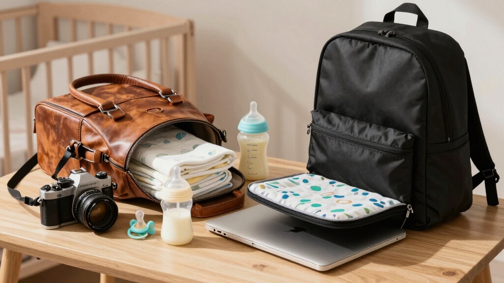 diaper bag versus backpack