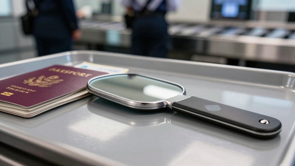 mirrors allowed with precautions