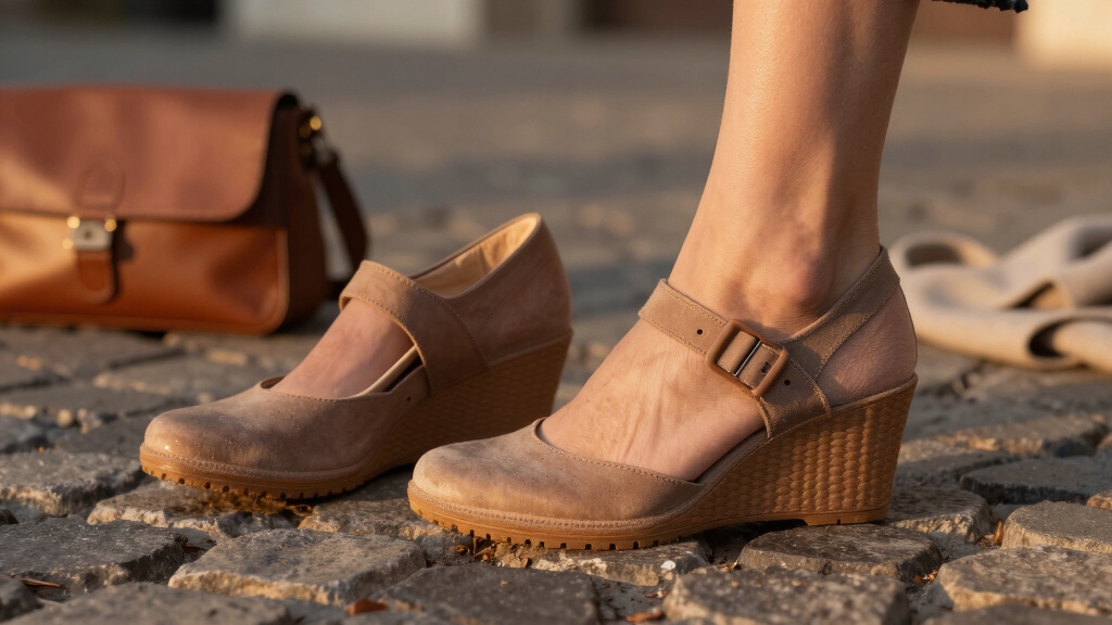 What Makes a Wedge Ideal for Walking European Streets?
