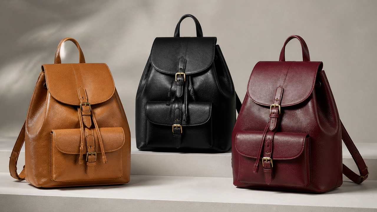 best leather backpacks for women