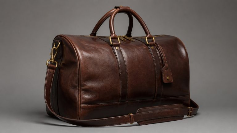 best leather duffel bag for travel