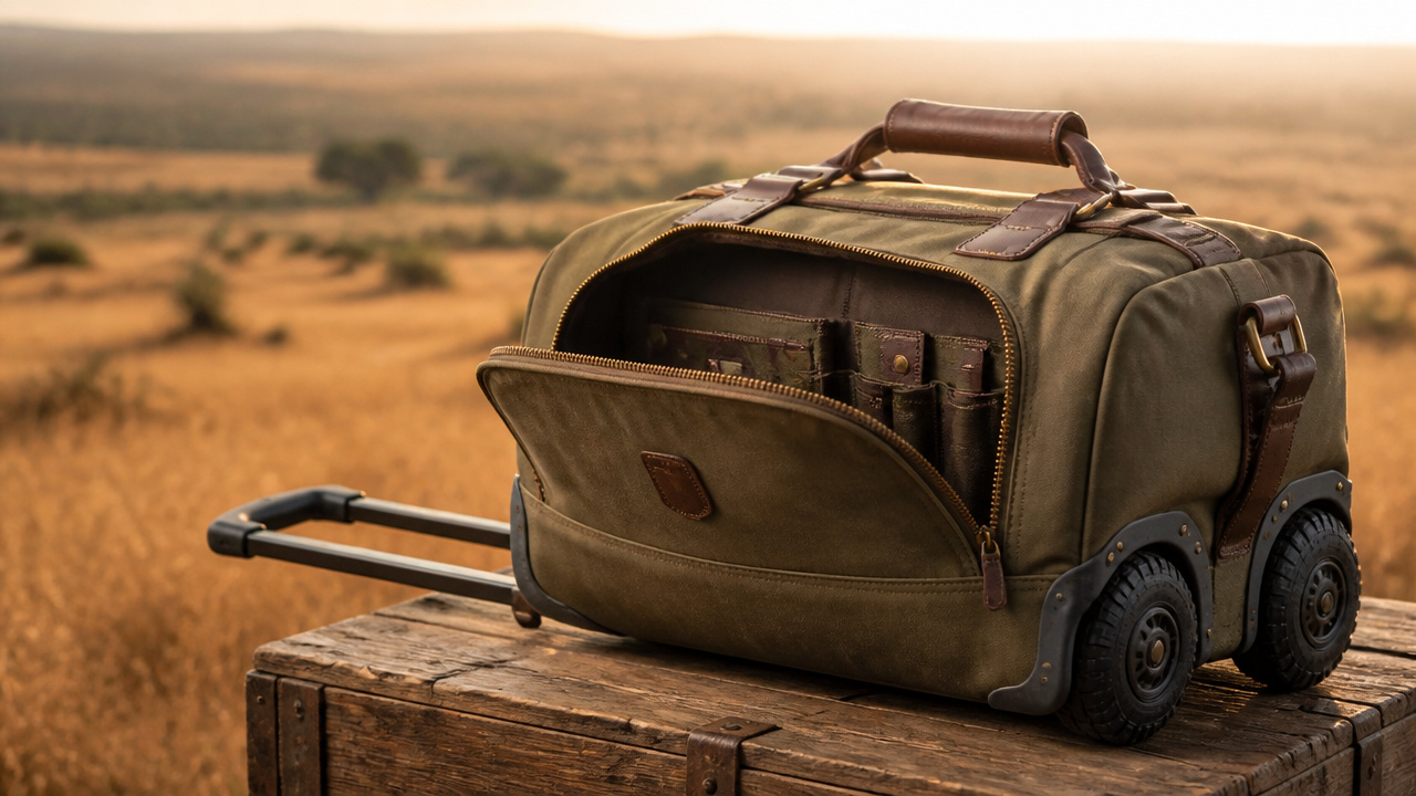 best rolling duffel for safari