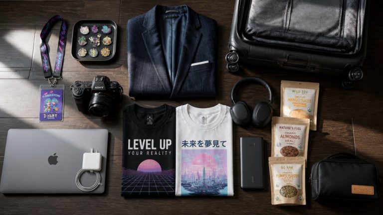 convention packing essentials checklist