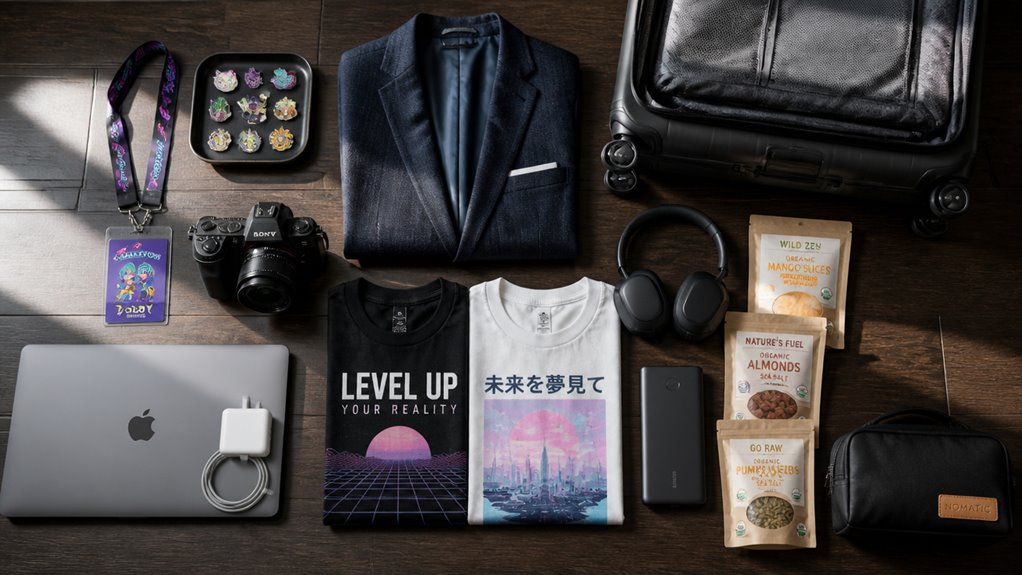 convention packing essentials checklist