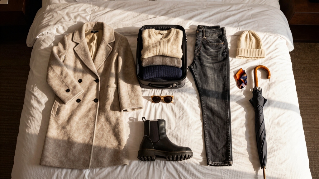 layered cold weather vegas packing