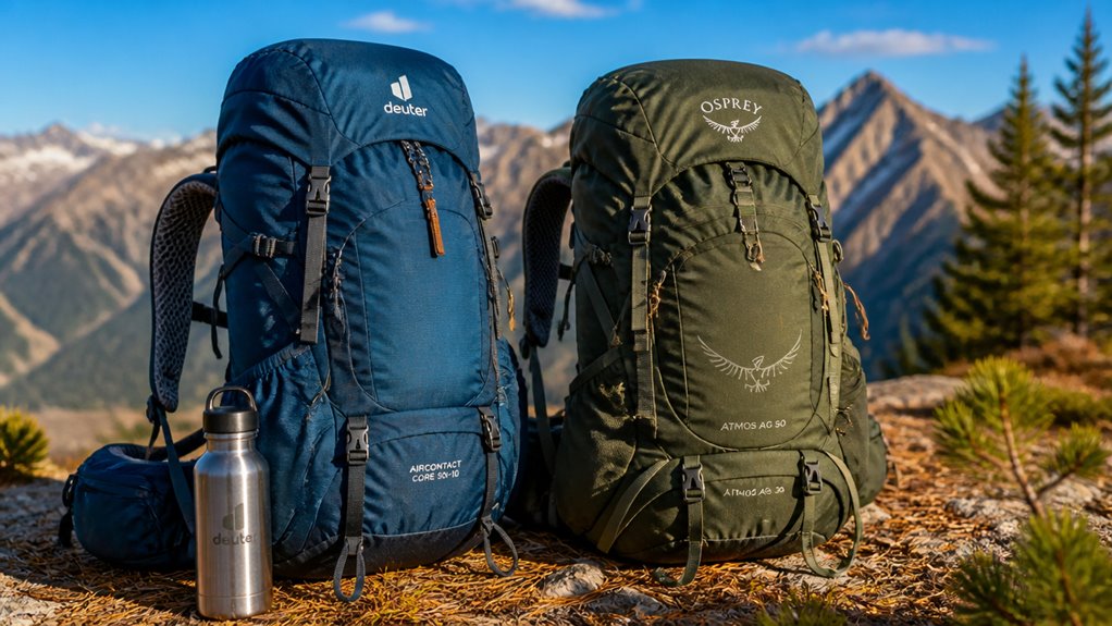backpacking packs deuter vs osprey