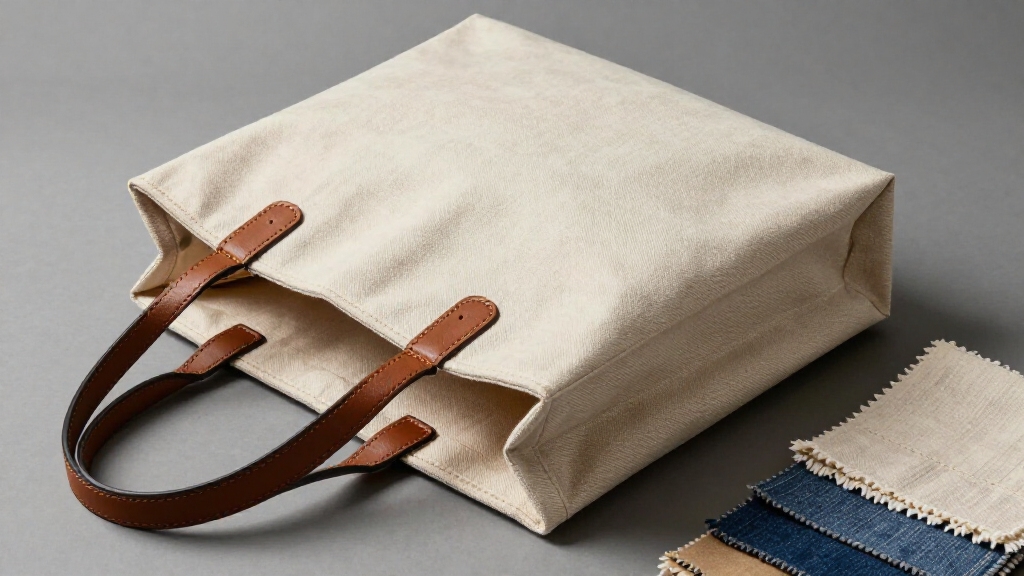 durable structured fashionable tote fabric