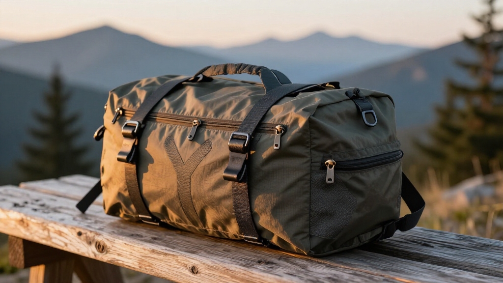 flap top rugged daypack design