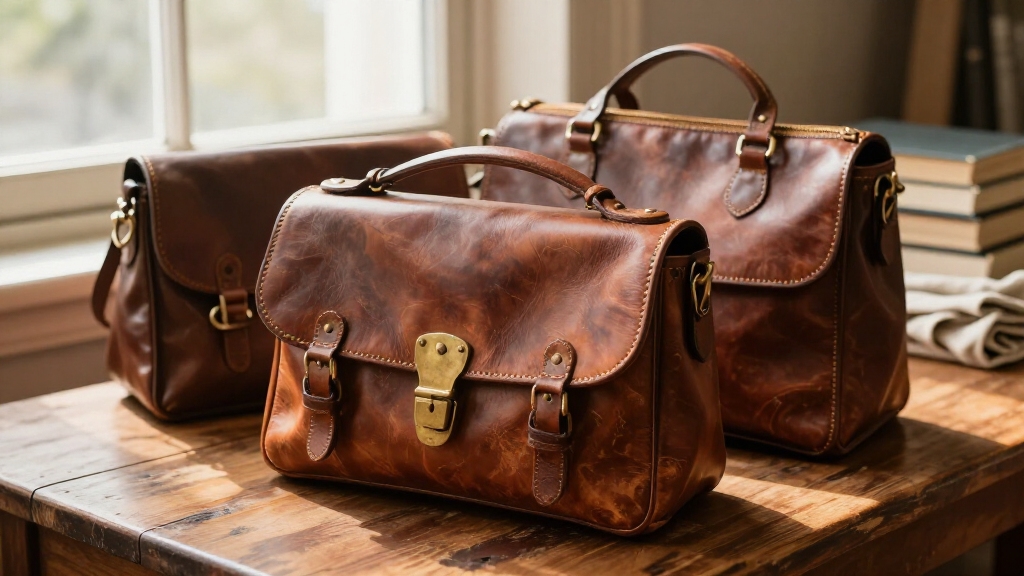 genuine leather vintage inspired craftsmanship