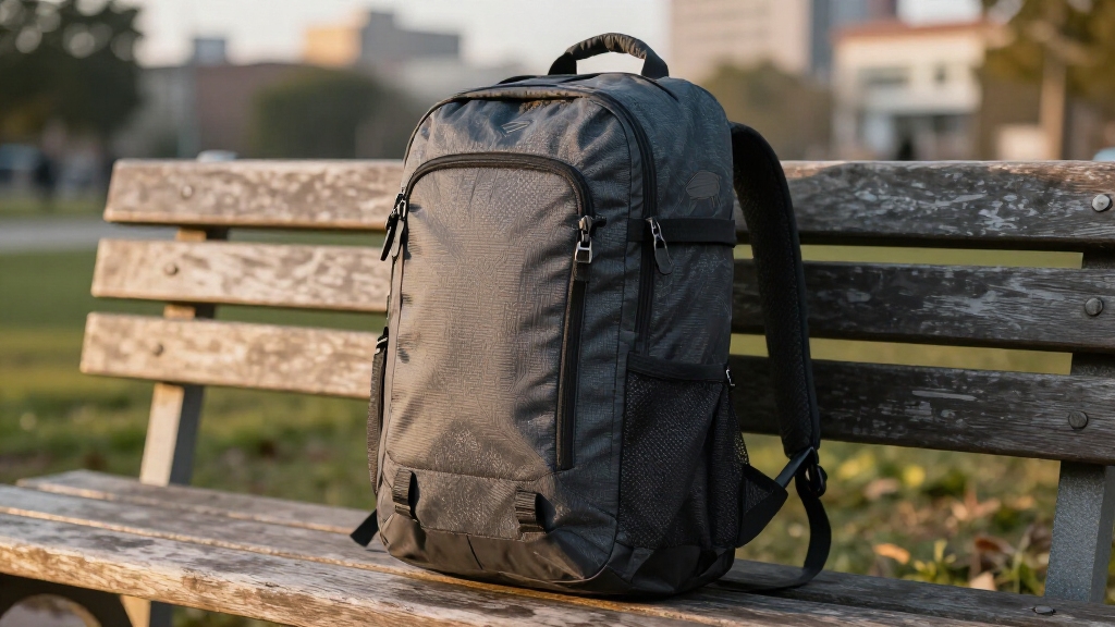 minimalist organized recycled tech carry