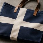 neutral oversized cotton tote