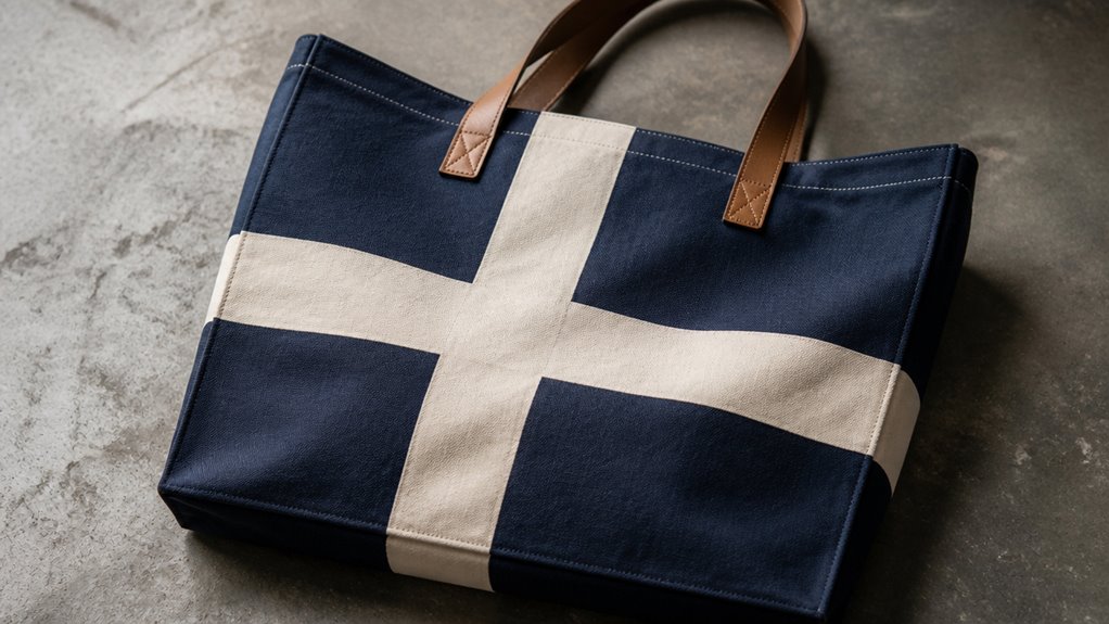 neutral oversized cotton tote