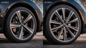 wheel size comparison 19 vs 20