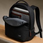 compact organized commuter travel backpack