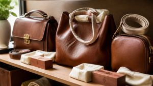 keep leather bags stuffed and upright