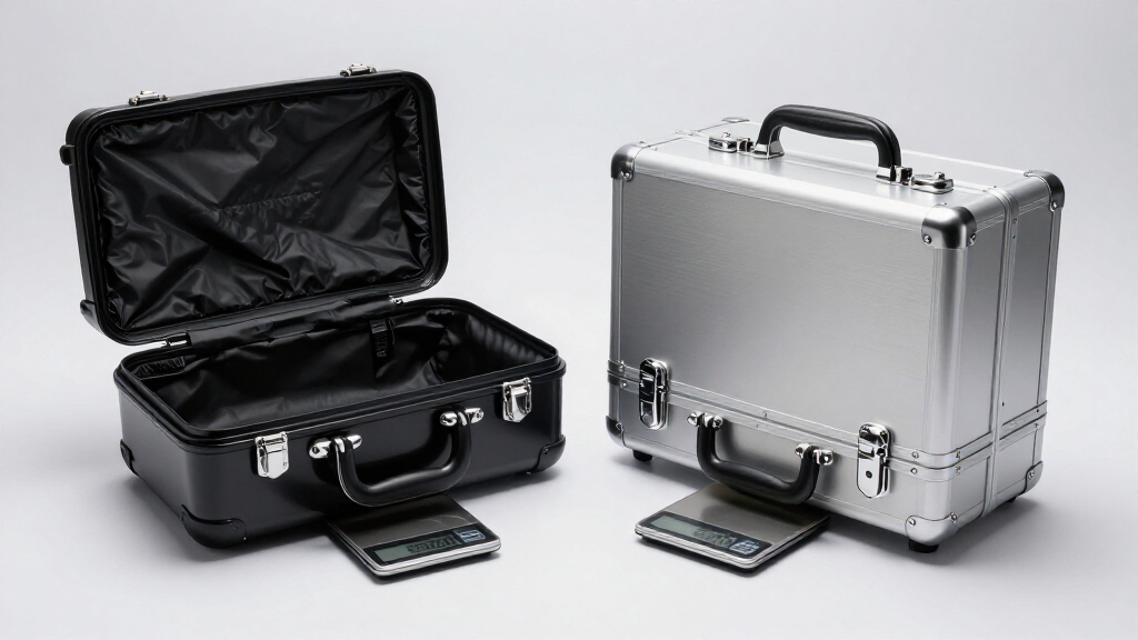 polycarbonate significantly lighter than aluminum