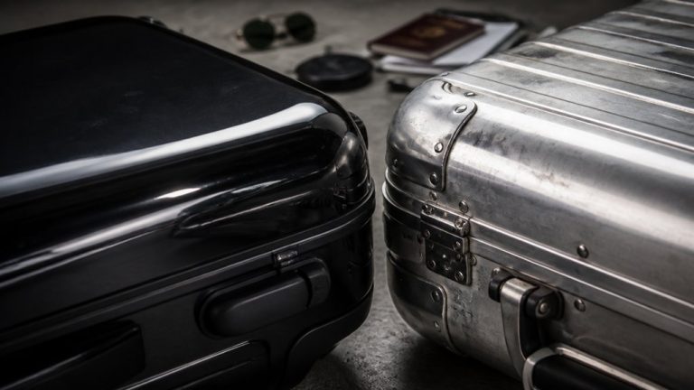 polycarbonate versus aluminum luggage