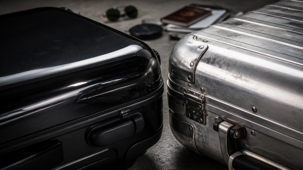 polycarbonate versus aluminum luggage