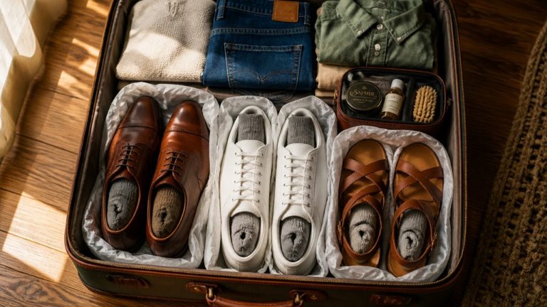protect shoes maximize space