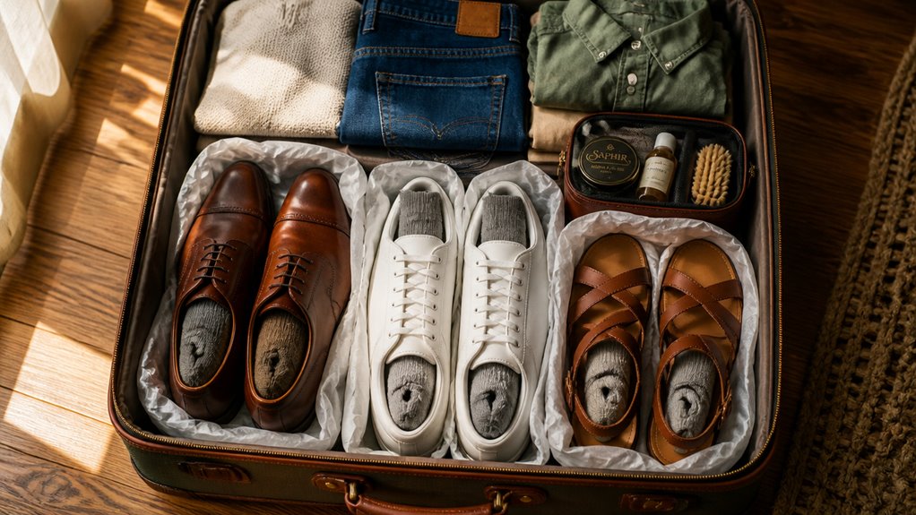 protect shoes maximize space